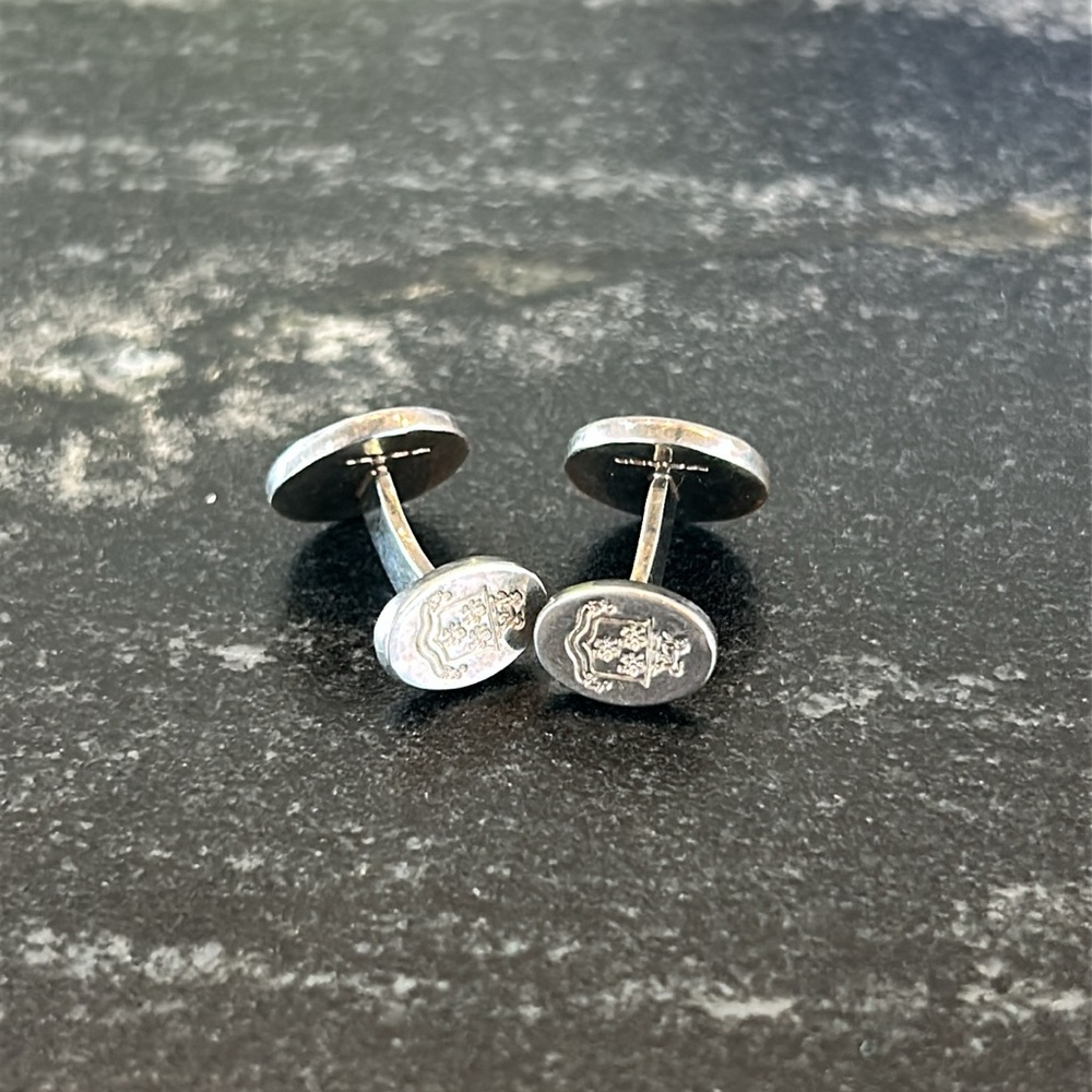 Robert Talbott Sterling Cufflinks - image 3
